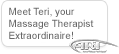Meet Teri, your Massage Therapist Extraordinaire! A.R.T. Certified.